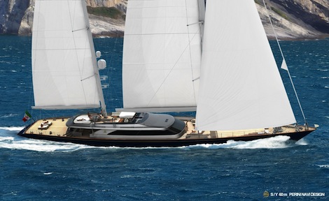 Image for article Perini Navi Group sell 60m C.2232 ketch